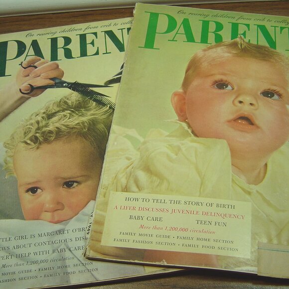 2 Vintage Parents' Magazines from June & July of 1949 - Picture 1 of 7